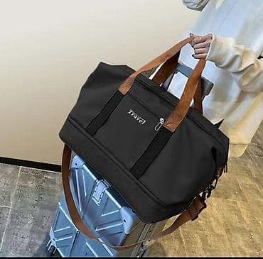 сумка для ботинок: Дорожная сумка, Материал: Плащевая ткань, Унисекс, Новый — 4