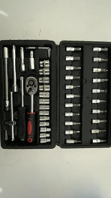 циклон набор инструментов: Набор инструментов Циклон 46 предметов, 1/4" (socket set) — 1