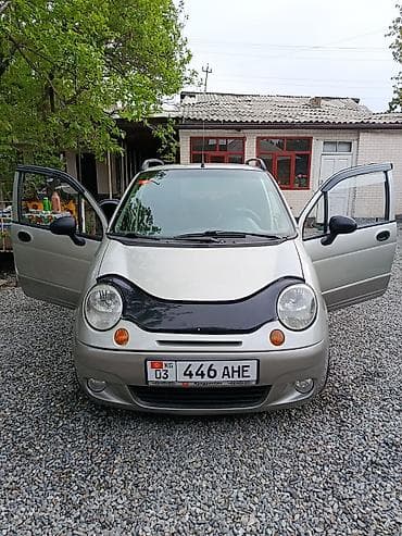 Транспорт: Daewoo Matiz: 2007 г., 0.1 - engine capacity л, Кол менен иштөөчү — 1