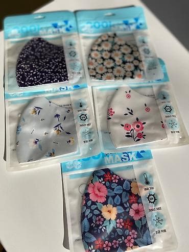 Маски многоразовые. Корея
Антибактериальные
Защита от ультрафиолета