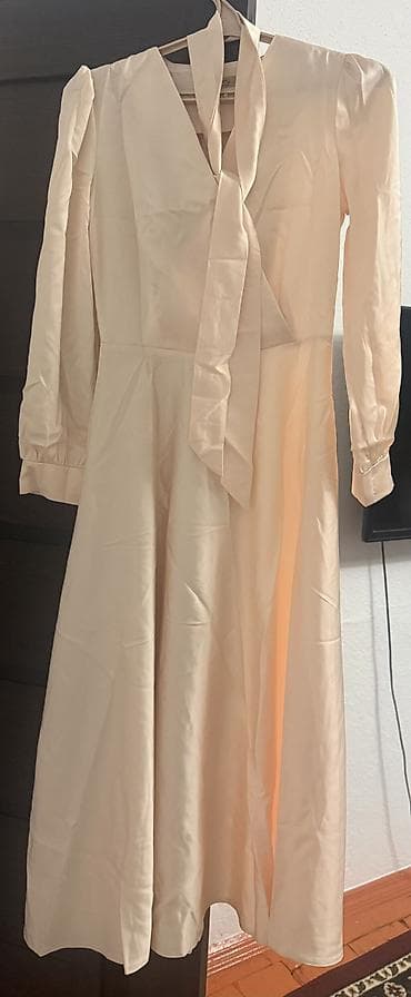 Шубалар: Күнүмдүк көйнөк, Made in KG, Күз-жаз, Узун модель, Атлас, M — 2