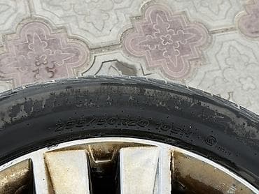 20: Колеса в сборе 255 / 50 / R 20, Лето, Б/у, Запаска, Легковые, Литые, отверстий - 5 — 4
