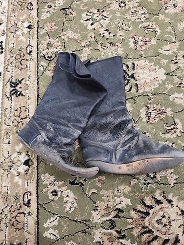 конные сапоги: Сапоги, 42, BELLOTA, Б/у, цвет - Черный, Самовывоз — 1