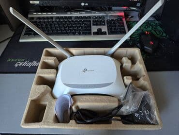 tenda модем: Роутеры: №1. Tenda AC8 - 2.4Ghz 300Mb/s, 5Ghz 867Mb/s, с коробкой — 2