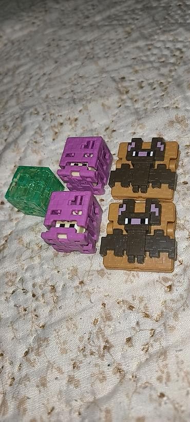‼️Цена за один ‼️ Игрушки из коллекции kinder joy & Minecraft