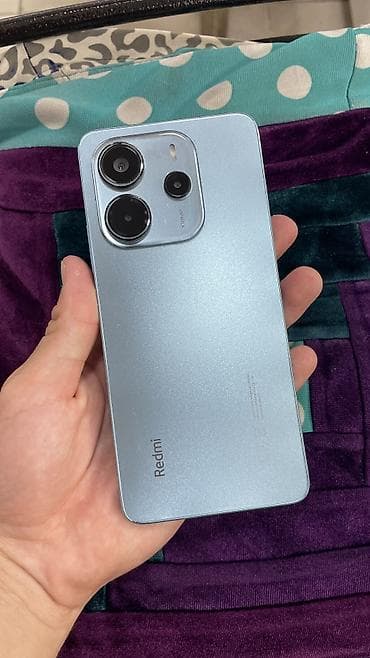 note 21 ultra: Redmi, Redmi Note 14, Б/у, 256 ГБ, цвет - Синий, 2 SIM — 1