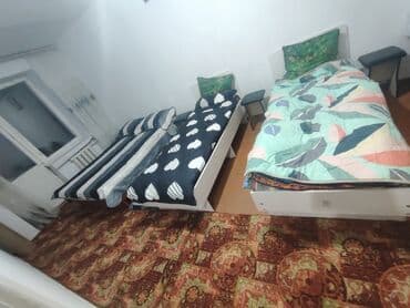 Бөлмөнү ижарага алам: Сдаётся отдельная комната с двумя односпальными кроватями в квартире — 3