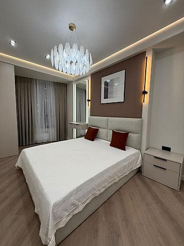 pro group: 3 комнаты, 85 м², Асанбай мкр Элитка, 8 этаж, Дизайнерский ремонт — 1