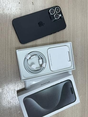 айфон 15 1 тб: IPhone 15 Pro, Black Titanium, Коробка — 2