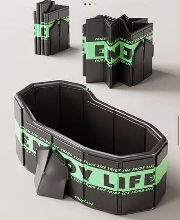 горячий бассейн: Портативная ванна/купель для холодных и горячих погружений - Тип — 8