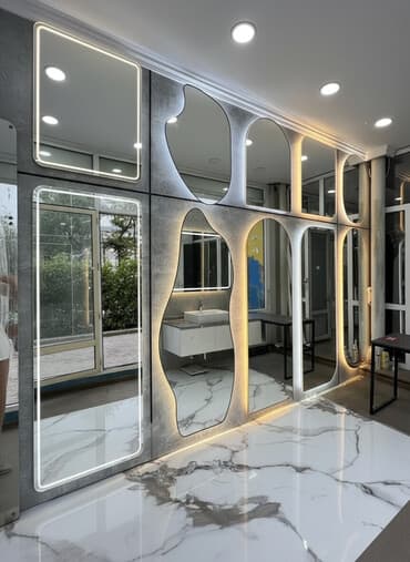 зеркало ванную: Зеркало для ванной со светодиодной подсветкой предлагает элегантное и — 1