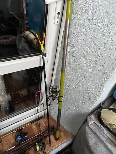 сет для рыбалка: Комплект рыболовных снастей и аксессуаров Состав набора: - Удилища — 4