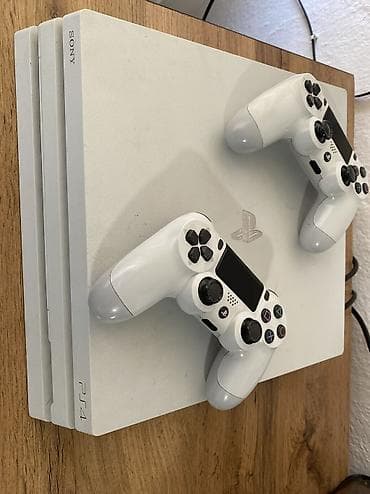 проекты: PlayStation 4 Pro (белая) — комплект Состав: - Консоль Sony PS4 Pro — 8