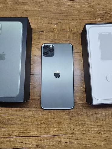 iphone 5s: IPhone 11 Pro Max, Б/у, 512 ГБ, Зеленый, Коробка, 70 % — 2