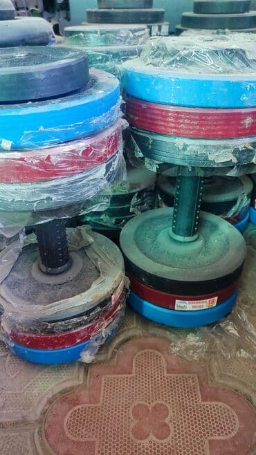 гантели наборные хромированные: Гантели разборные железные Вес одной 18кг Общий вес 36кг Цена за — 1