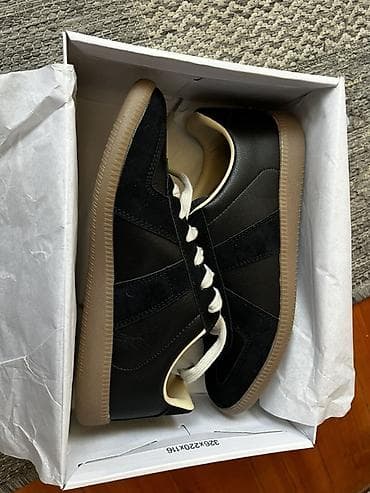 nike react: Мужские кроссовки, 43, Maison Martin Margiela, Новый, цвет - Черный, Платная доставка, Самовывоз — 2