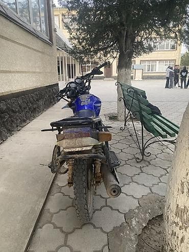 другая мото: Мотоцикл дорожный/универсальный, сине-черный Основные характеристики — 4