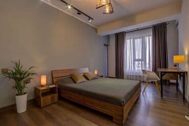 студия долгосрочно: 2 комнаты, Агентство недвижимости, Без подселения, С мебелью полностью — 1