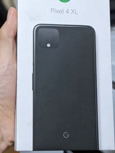 чехол pixel 5: Google Pixel 4 XL, Колдонулган, 64 ГБ, түсү - Кара, 1 SIM, eSIM — 7