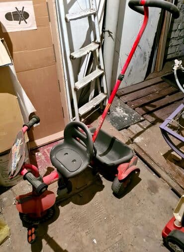 трехколесный велосипед для взрослых цена: Детский велосипед, 3-колесный, 1 - 3 года, Б/у — 1