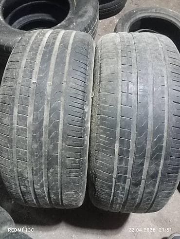 талас шины: Шины 255 / 50 / R 19, Лето, Б/у, Пара, Легковые, Германия, Pirelli — 1