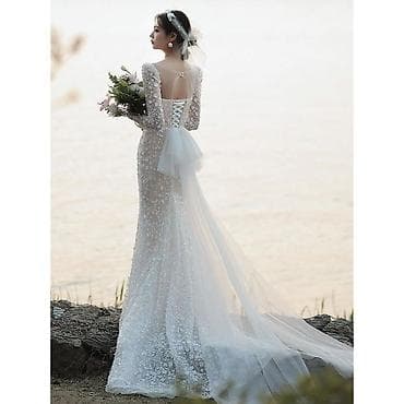 samsung 03: Свадебное платье Century Bride FYY BRIDE - Силуэт: прилегающий — 4