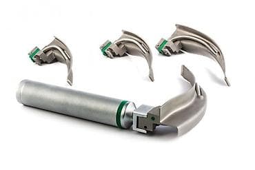 Нитриловые перчатки: Ларингоскоп изогнутыми базовый комплект для взрослых и детей — 2