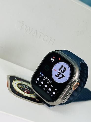 9 t: Продаю - Apple Watch Ultra (1 поколения А2622). Корпус : 49мм - титан — 1