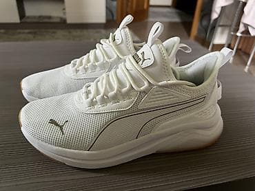 puma кеды: Кроссовки, 39, Puma, Новый, цвет - Белый, Самовывоз — 6