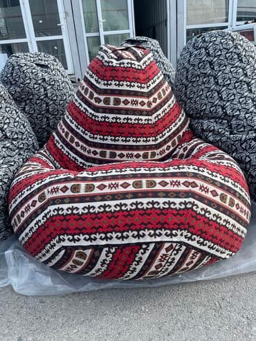 Бинбэг, Новый, Платная доставка, цвет - Красный