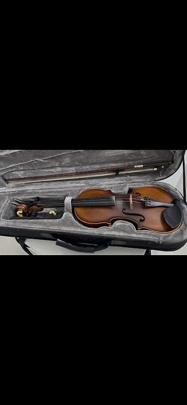 Скрипки: Скрипка 2/4 с комплектом, две четверти - Размер: полноразмерная 2/4 - — 2