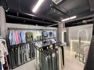 оборудование в бутик: Стеллажи для бутика одежды Кронштейны для бутика одежды Торговое — 2