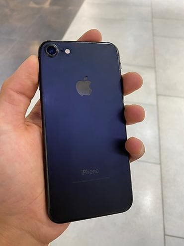 nokia n70: IPhone 7, Б/у, 128 ГБ, Черный, Защитное стекло, Чехол, 100 % — 1