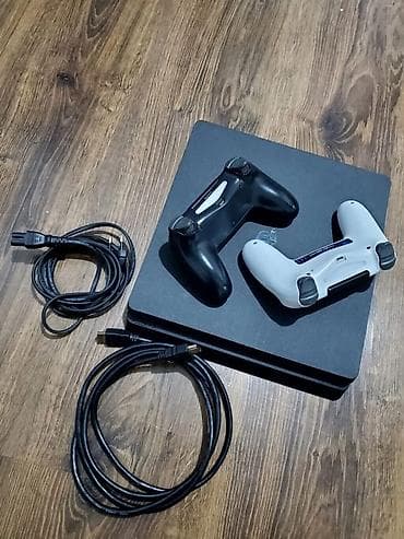 PS5 (Sony PlayStation 5): PlayStation 4 Slim (черная, ) привезена из дубаев была создана в Дубае — 3