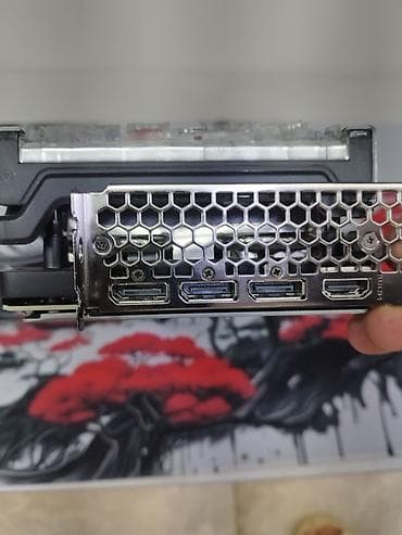 Техника и электроника: Видеокарта для ПК, Б/у, Palit, GeForce RTX, 8 ГБ — 4