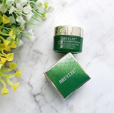 Крем для ухода за проблемной и жирной кожей breylee acne treatment