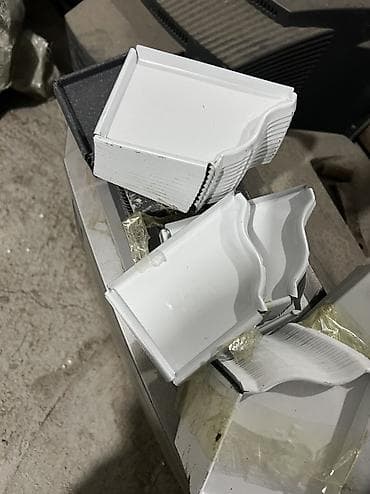 бетонный лотки: Коньковый элемент для кровли (металл/полимерное покрытие) — 6