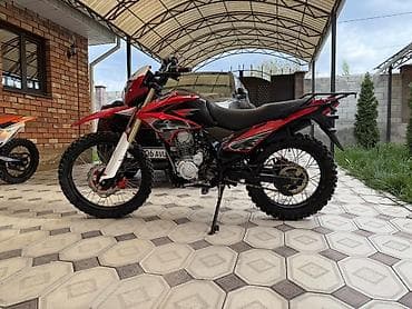 клапан мот: Мотоцикл эндуро/кросс BamX 300 типа, красно‑чёрный. Характеристики и — 1