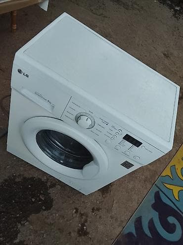 Бытовая техника: Стиральная машина LG Inverter Direct Drive, фронтальная загрузка — 5
