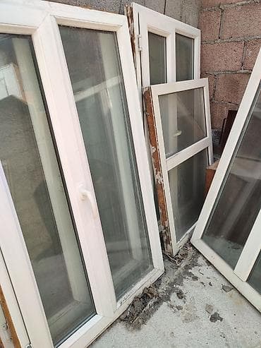 зонты бу: Готовое пластиковое окно, Тип окна: Стандартные, Декоративные особенности: Другие особенности, Б/у, Без установки, Без рассрочки — 4