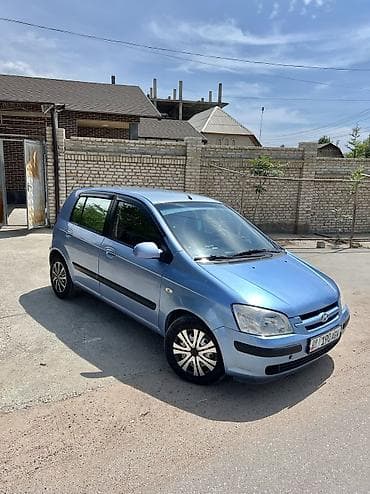 Унаа сатуу: Hyundai Getz: 2005 г., 1.3 л, Кол менен иштөөчү, Бензин, Хетчбек — 1