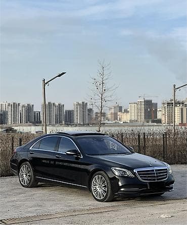 16 на мерс: Mercedes-Benz S-Class: 2018 г., 4 л, Автомат, Бензин, Седан — 2
