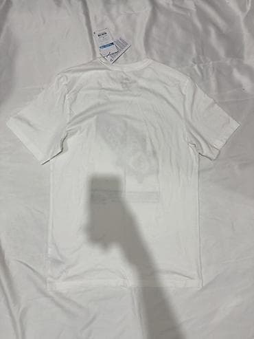 аир макс: Мужская футболка, M, Nike, Новый, цвет - Белый, Самовывоз — 3