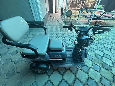 мото трицикл: Электрический трехколесный скутер с двумя сиденьями - Конфигурация 3 — 5