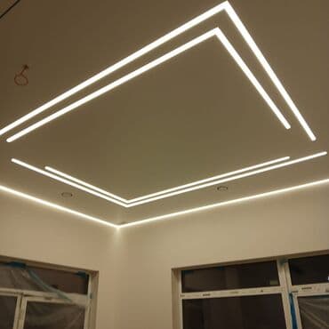 наклейка на стену: Натяжной потолок Матовое, Глянцевое, 3D потолки Бесплатная консультация, Бесплатный замер, Гарантия — 4