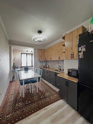 osh flat: 2 комнаты, 60 м², Городская больница №4 (ул. Айни) 107 серия, 1 этаж — 1