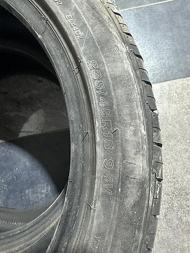резиновый крошка: Шины 235 / 45 / R 18, Лето, Пара, Легковые, Bridgestone — 3