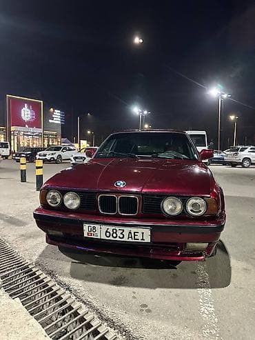 Унаа: BMW 5 series: 1992 г., 2.5 л, Кол менен иштөөчү, Бензин, Седан — 7
