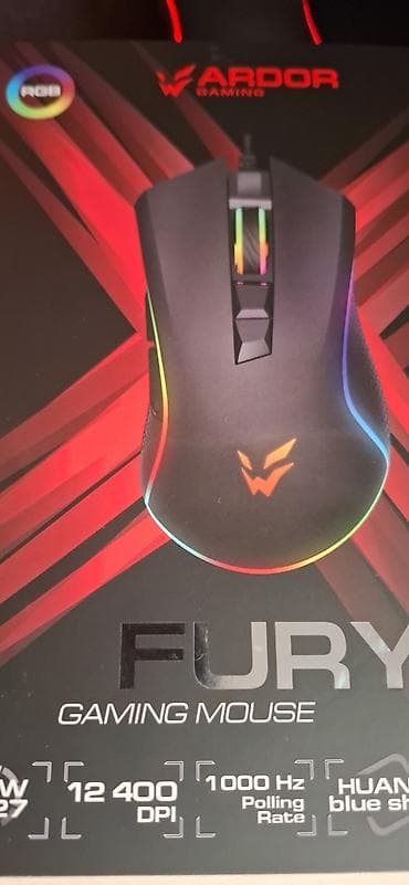 компьютерные мыши acer: Игровая мышь ARDOR GAMING FURY - Оптический сенсор до 12 400 DPI с — 2