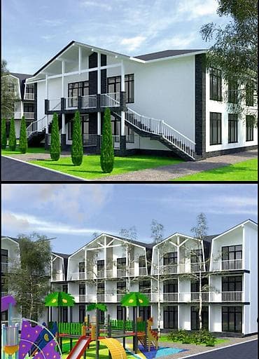 квартира ошский рынак: 2 комнаты, 42 м², Элитка, 4 этаж, ПСО (под самоотделку) — 10